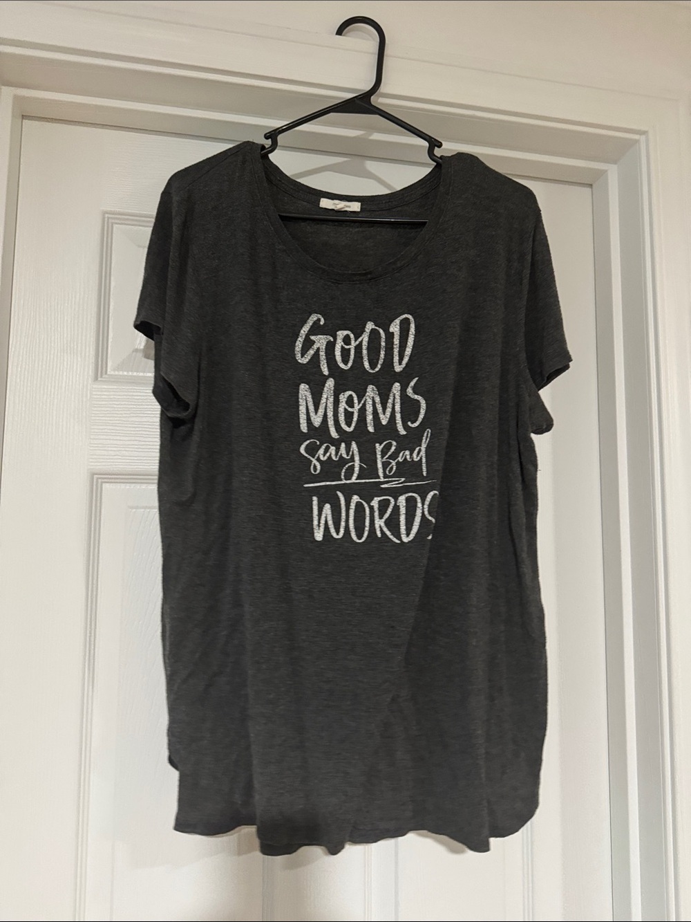 Maurices Dark Charcoal Crew Neck Tee